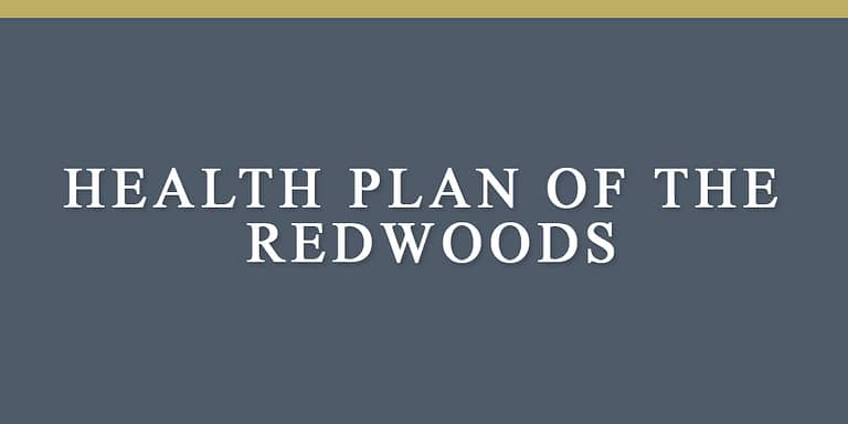 Health Plan of the Redwoods official company logo
